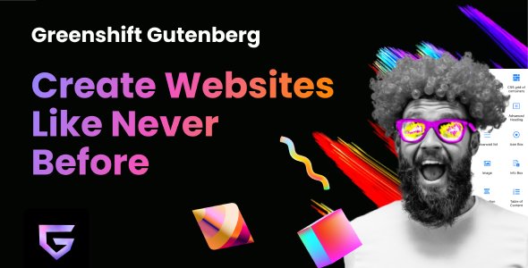 Greenshift Page Builder + Addons