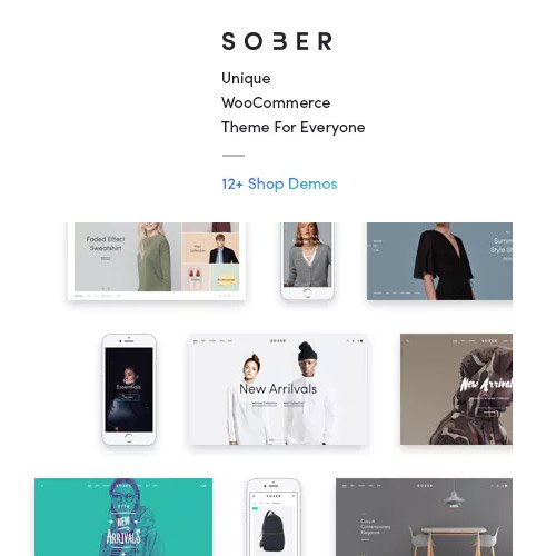 Sober | WooCommerce WordPress Theme